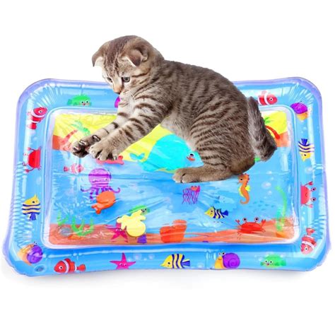 furry playmat|Puncture Proof Water Play Mat: For your Cats & Kids